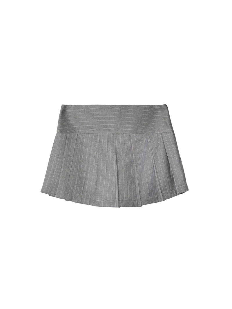 Hinnominate gonna gessatacorta a pantaloncinoa pieghe