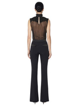 Body in georgette e pizzo
