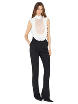 Body in georgette e pizzo