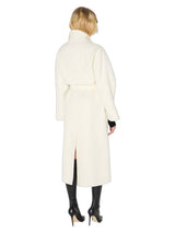 Cappotto in panno double di lana