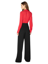 Pantaloni in crêpe leggero
