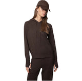 Maglia cappuccio con ricamo