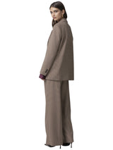 Pantaloni dritti con pinces
