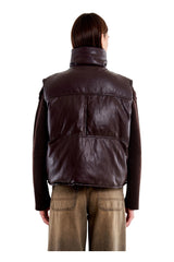 Gilet Piumino in Ecopelle