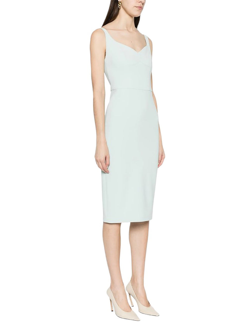 Elisabetta Franchi abito tubino in crêpe stretch con zip