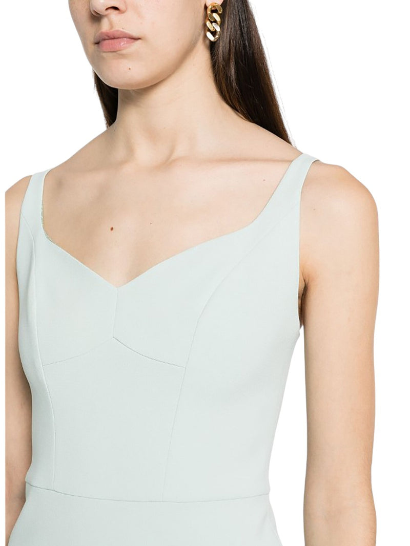 Elisabetta Franchi abito tubino in crêpe stretch con zip