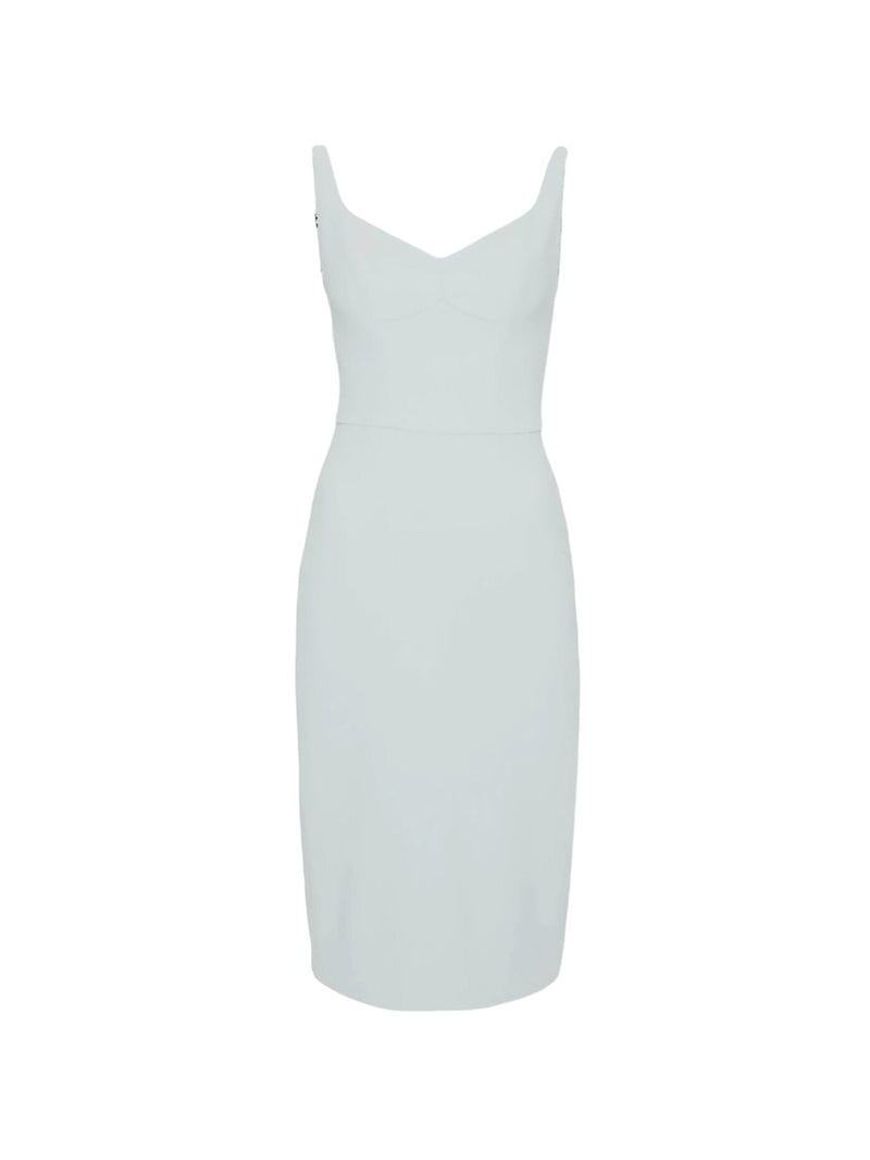 Elisabetta Franchi abito tubino in crêpe stretch con zip
