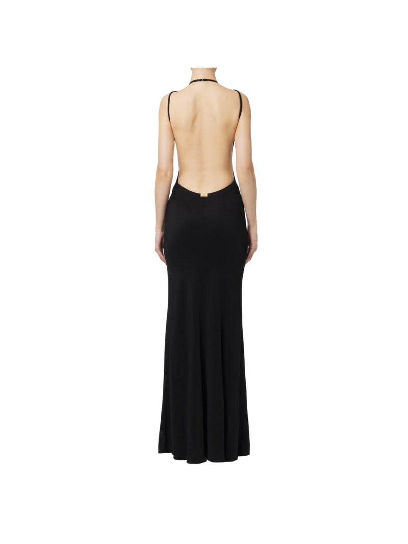 Elisabetta Franchi abito red carpet con schiena scoperta