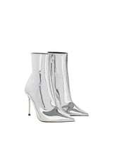 Elisabetta Franchi tronchetti in tessuto specchiato