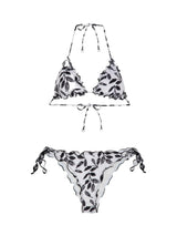 ME FUI BIKINI TRIANGOLO FROU FROU E SLIP NODI REGOLABILE TWIST