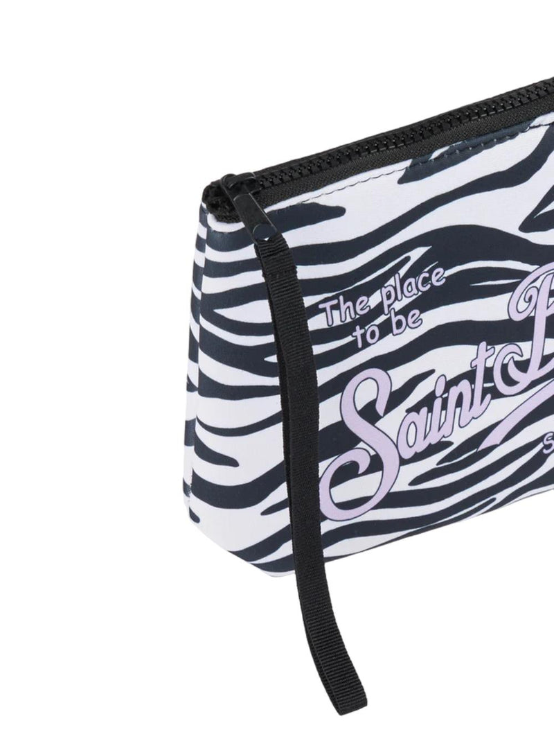 MC2 Saint Barth pochette scuba zebrata aline