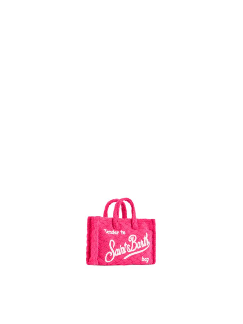 MC2 Saint Barth porta cellulare in spugna fuxia goffrata
