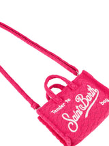 MC2 Saint Barth porta cellulare in spugna fuxia goffrata