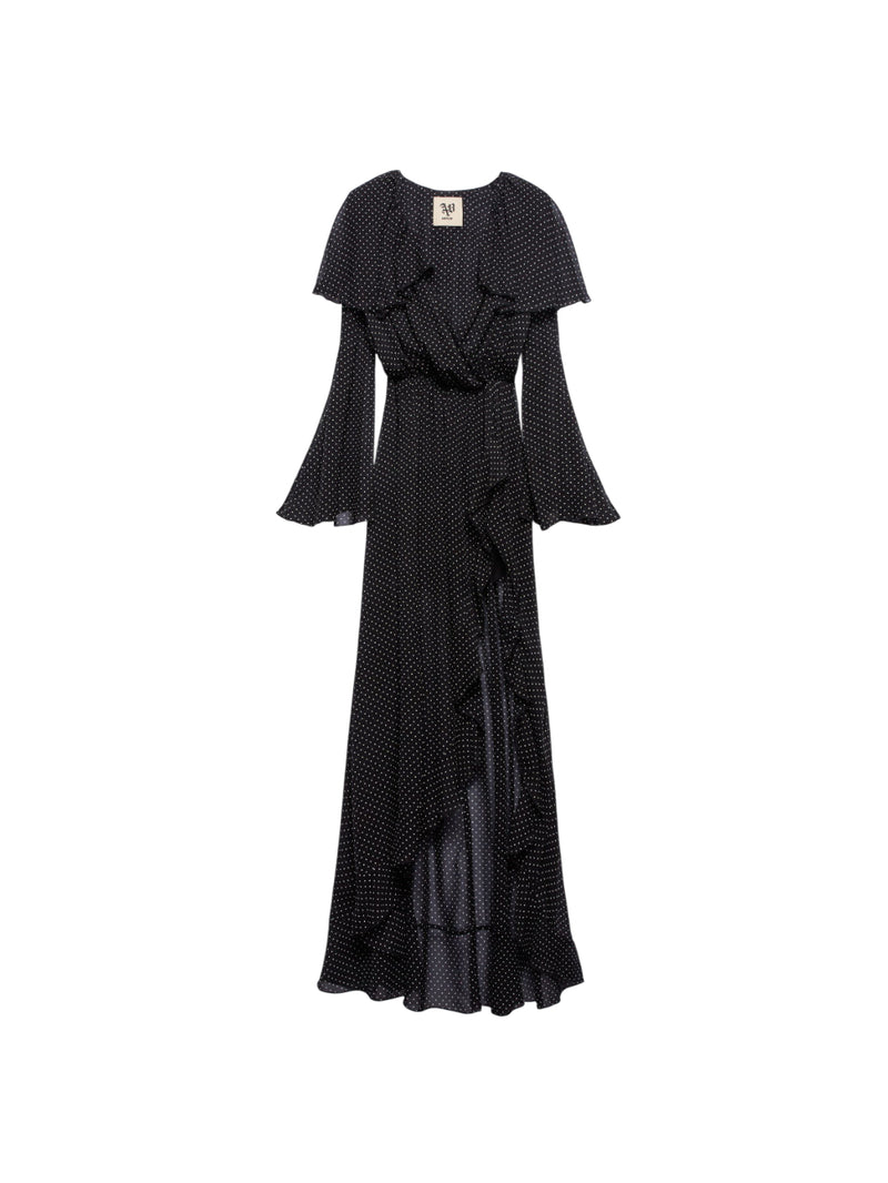 Aniye By abito Cape Long Dress Lily