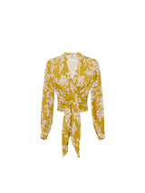 Elisabetta Franchi camicia in georgette con fusciacca