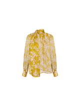 Elisabetta Franchi blusa stampata in voile di seta