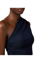 Elisabetta Franchi top monospalla in jersey leggero