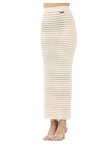 Elisabetta Franchi gonna in maglia traforata