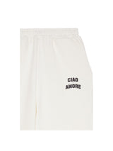 Giada Benincasa pantalone jogger bianco