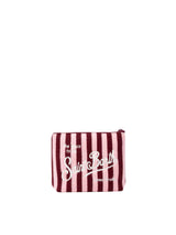MC2 Saint Barth pochette Aline in spugna con motivo a righe