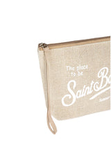 MC2 Saint Barth pochette Aline in lino beige