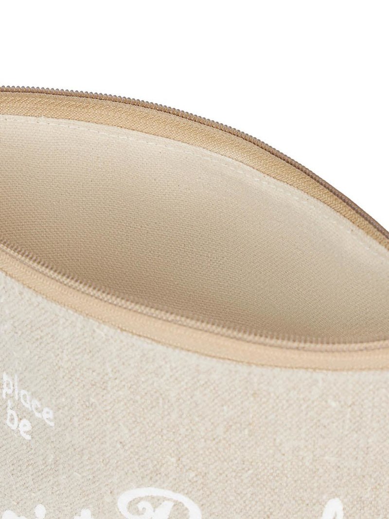 MC2 Saint Barth pochette Aline in lino beige