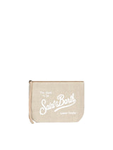 MC2 Saint Barth pochette Aline in lino beige