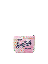 MC2 Saint Barth pochette Aline in scuba con stampa patch floreale