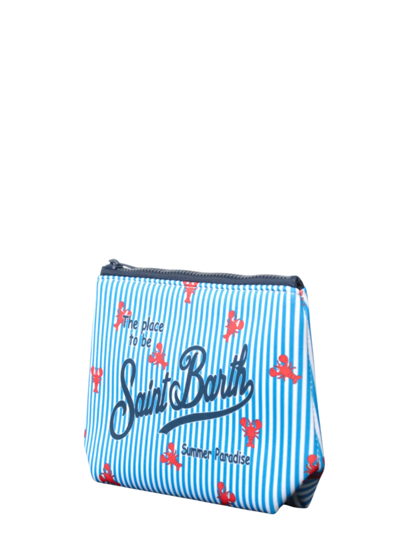 MC2 Saint Barth pochette Aline in scuba con stampa aragosta