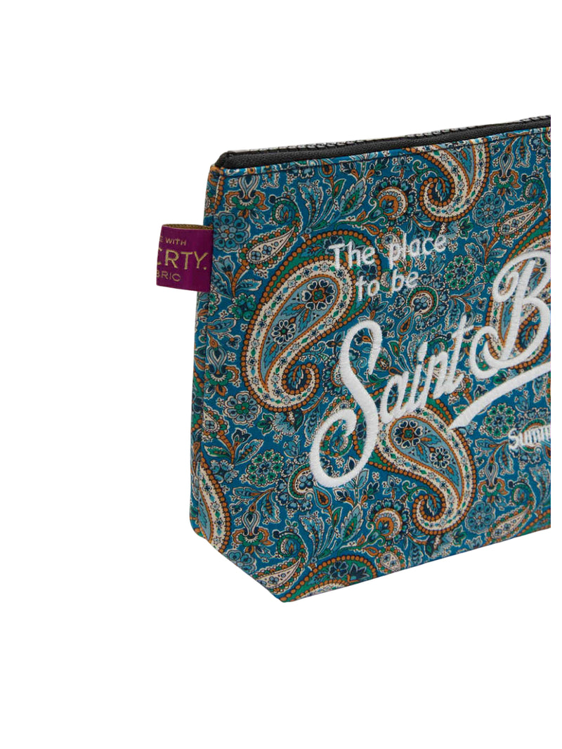 MC2 Saint Barth pochette Aline in scuba con stampa Lee Manor
