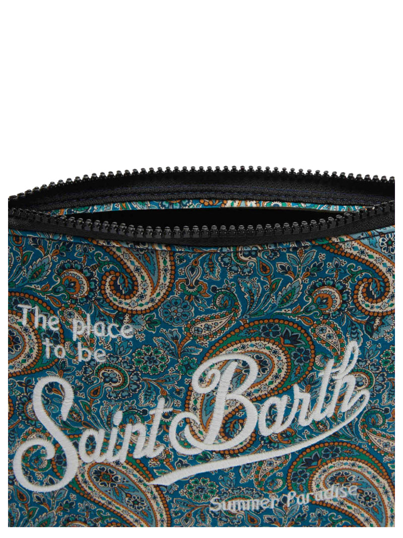 MC2 Saint Barth pochette Aline in scuba con stampa Lee Manor