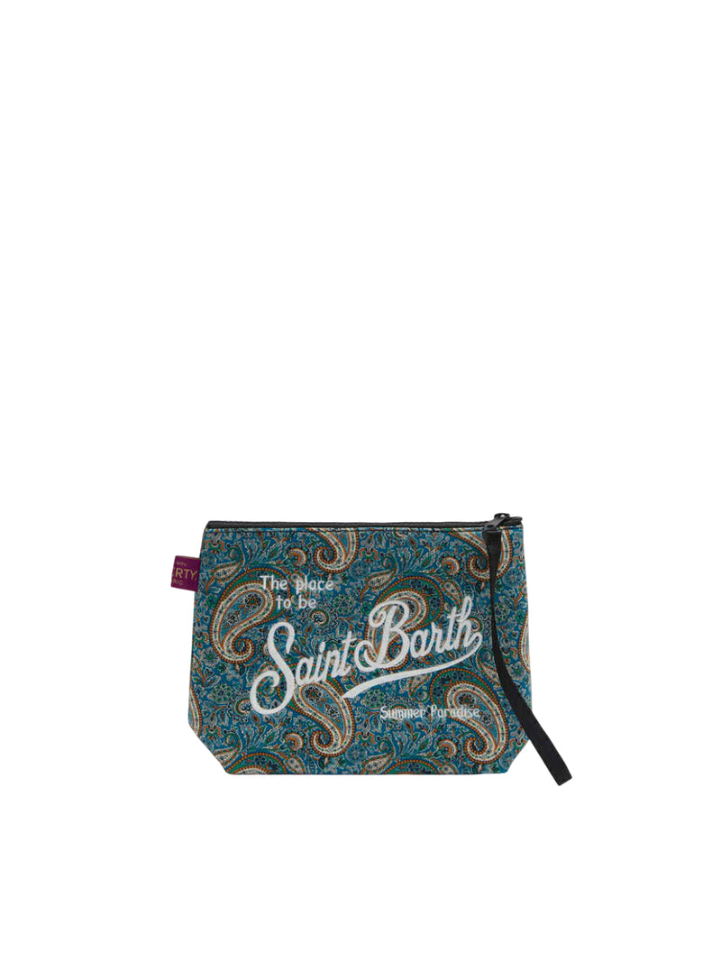 MC2 Saint Barth pochette Aline in scuba con stampa Lee Manor