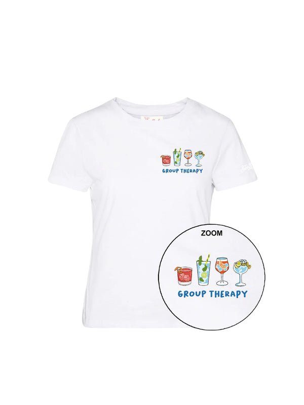 MC2 Saint Barth T-shirt Emilie in cotone con ricamo Therapy Group