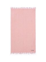 MC2 Saint Barth Telo mare Fouta in cotone leggero con stampa a righe rosse