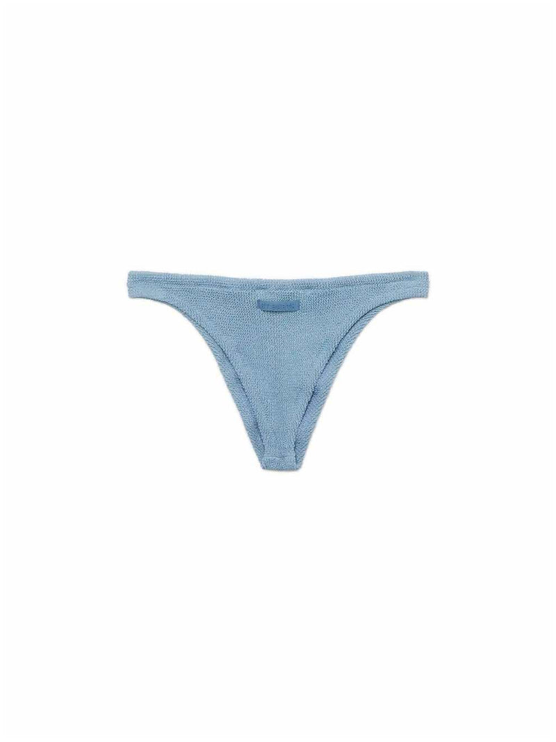 MC2 Saint Barth Slip mare donnablu avio lurex crinkle Naomi
