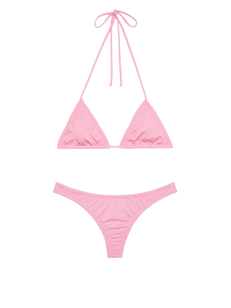 MC2 Saint Barth costume Nilly top triangolo classico rosa