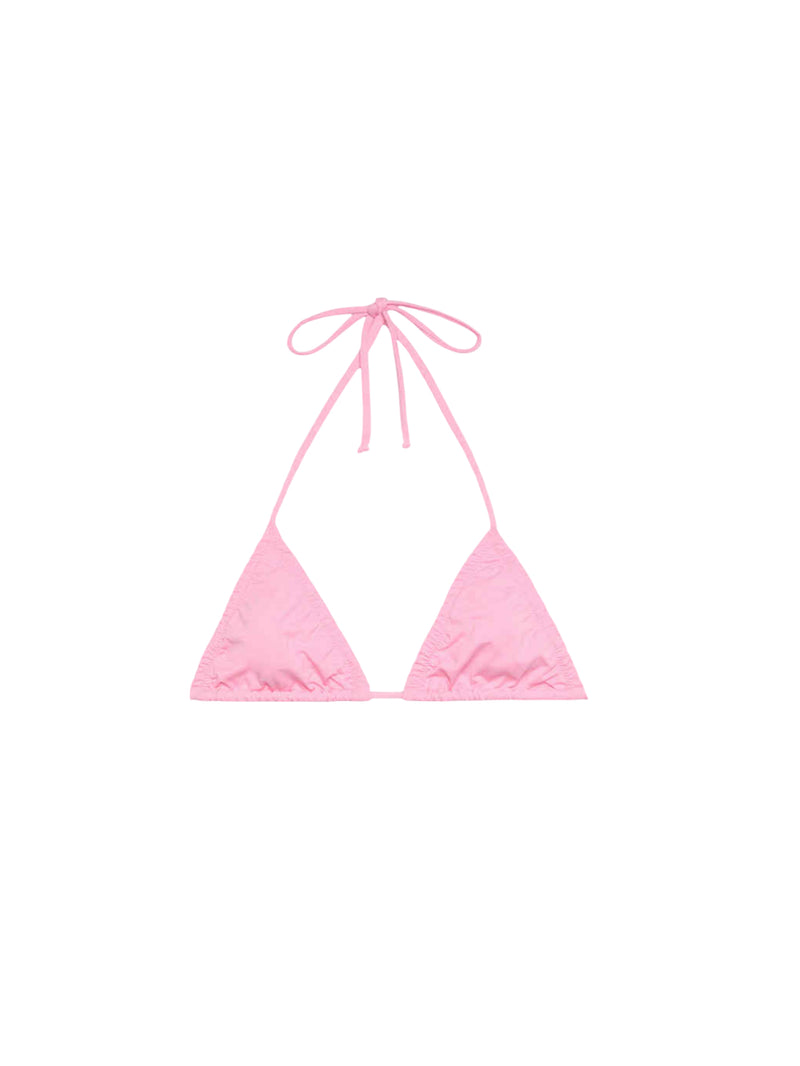 MC2 Saint Barth costume Nilly top triangolo classico rosa