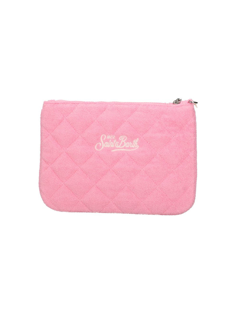 MC2 Saint Barth pouch Parisienne in spugna rosa