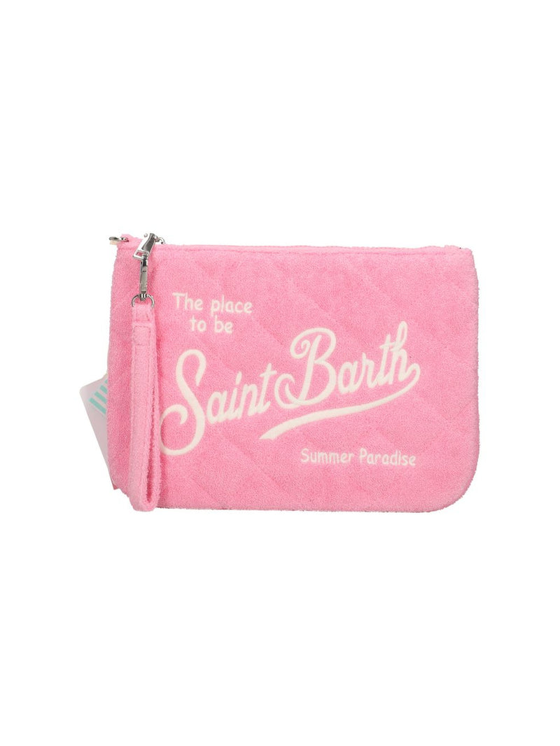 MC2 Saint Barth pouch Parisienne in spugna rosa