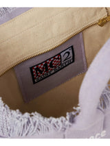 MC2 Saint Barth borsa Vanity in tela di cotone lilac