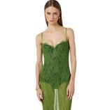 Abito Red Carpet in pizzo floreale