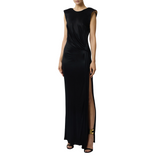 Abito Red Carpet in jersey di viscosa lucida