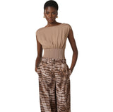 Body in maglia con collana