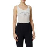 Body in maglia con logo stampato