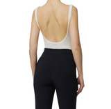 Body in maglia con logo stampato