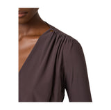 Body in georgette stretch