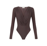 Body in georgette stretch