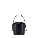 Borsa a secchiello con dettaglio logo