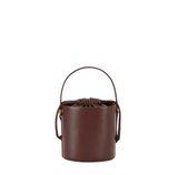 Borsa a secchiello con dettaglio logo