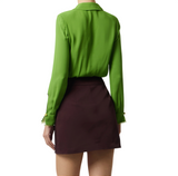 Body in georgette di viscosa